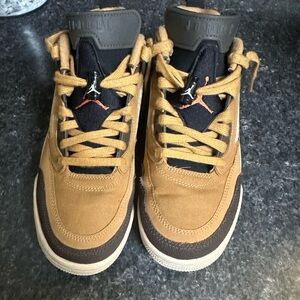 Jordan Kids Sneakers - Tan and Black